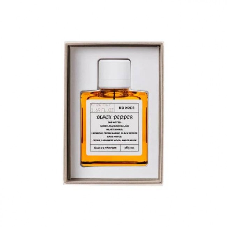Korres Black Pepper Eau de Parfum 50ml | Ανδρικό Άρωμα 
