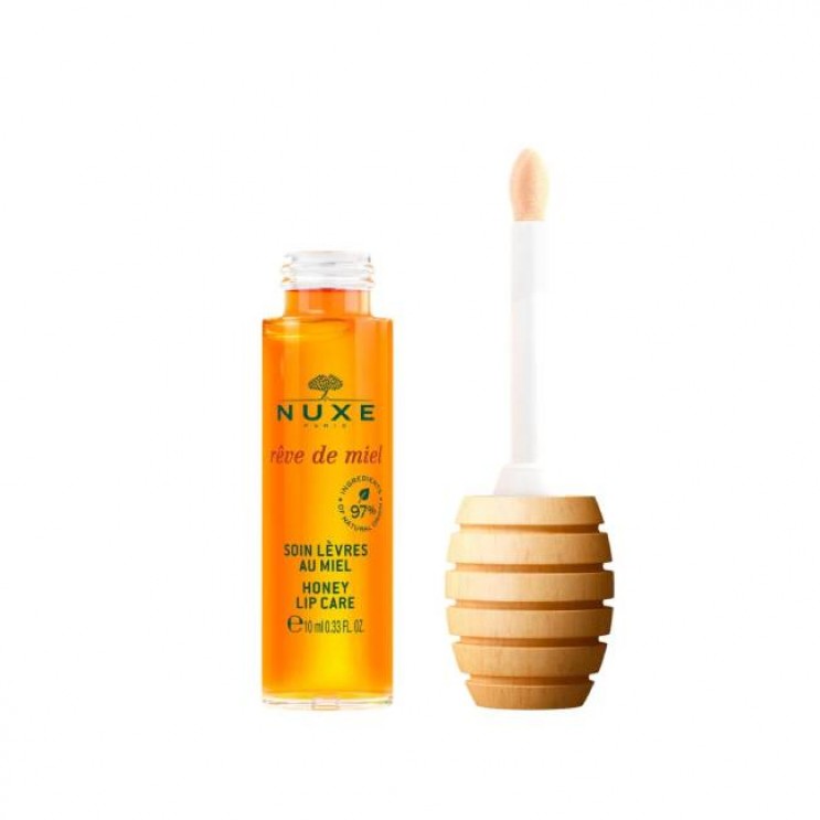 Nuxe Reve De Miel Honey Lip Care Oil Gloss 10ml | Φροντίδα & Περιποίηση για τα Χείλη