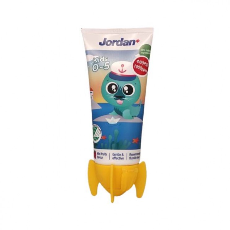 Jordan Kids Toothpaste 0-5 Years 1000ppm 50ml | Φθοριούχος Παιδική Οδοντόκρεμα