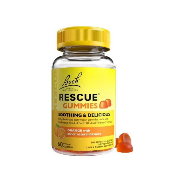 Power Health Bach Rescue Gummies Orange, 60gummies | Ζελεδάκια με Γεύση Πορτοκάλι και Ανθοϊάματα