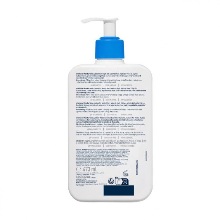 CeraVe Intensive Moisturising Lotion 473ml | Ενυδατική Λοσιόν για το Πολύ Ξηρό Δέρμα με Κνησμό