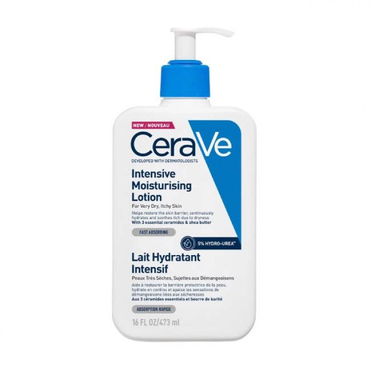 CeraVe Intensive Moisturising Lotion 473ml | Ενυδατική Λοσιόν με 5% Hydro-Urea για το Πολύ Ξηρό Δέρμα με Κνησμό