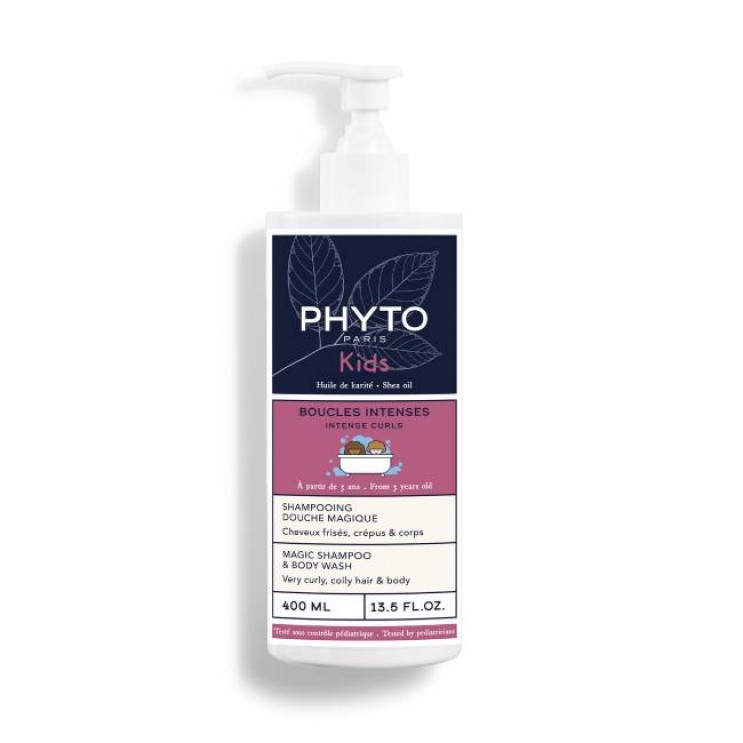 Phyto Phyto Boucles Intense Curls Kids Magic Shampoo & Body Wash 400ml | Παιδικό Σαμπουάν & Αφρόλουτρο