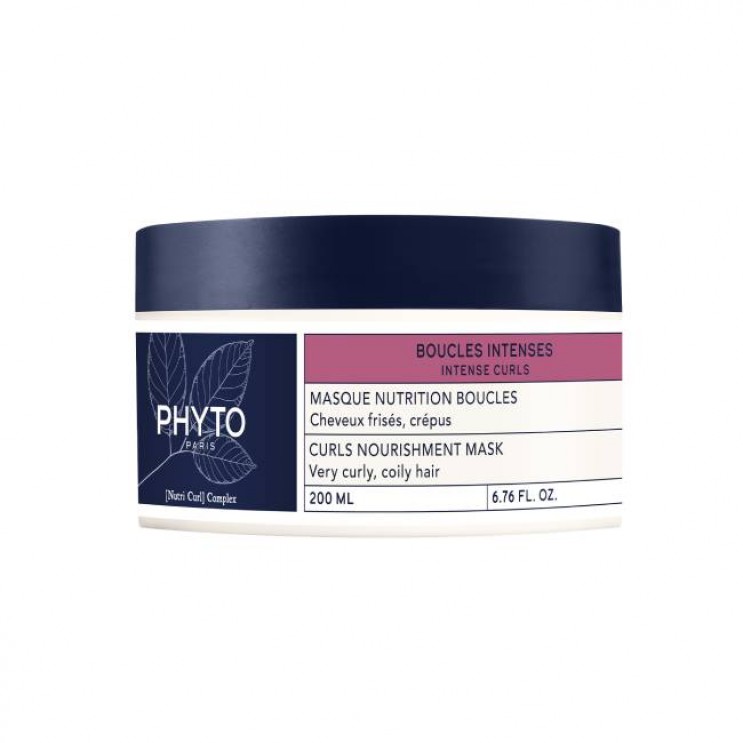 Phyto Phyto Boucles Intenses Masque 200ml |  Μάσκα Θρέψης για Μαλλιά με Μπούκλες 