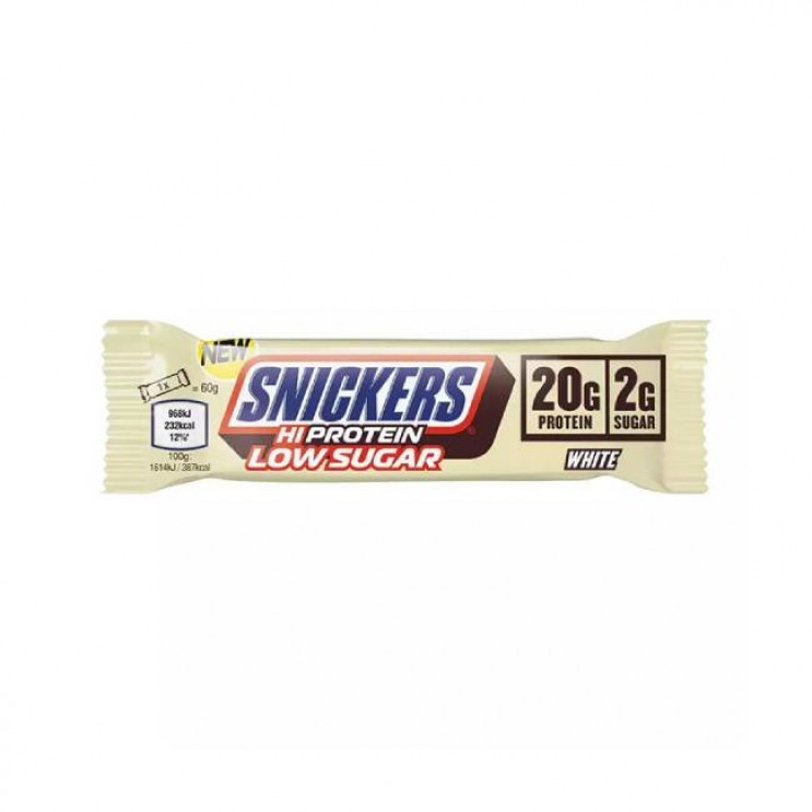 Snickers HiProtein Low Sugar 57gr | Μπάρα Υψηλής Πρωτεΐνης με Γεύση Φυστίκι, Καραμέλα & Λευκή Σοκολάτα