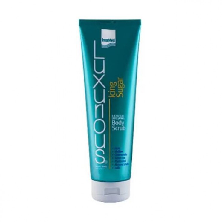 Intermed Luxurious Natural Exfoliating Body Scrub Icing Sugar 280ml | Απολεπιστικό Σώμα Icing Sugar