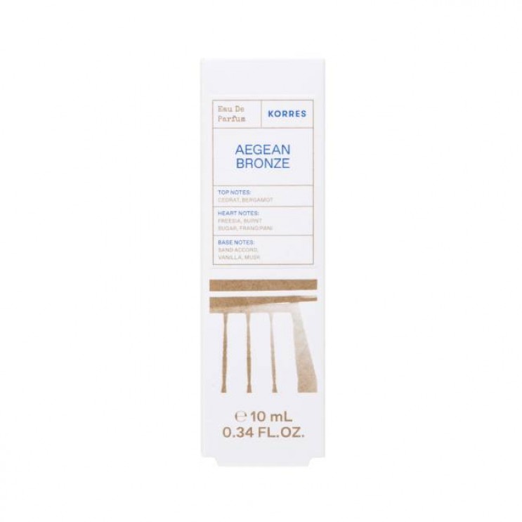 Korres Aegean Bronze Eau de Parfum 10ml | Γυναικείο Άρωμα ΦΡΟΝΤΙΔΑ ΓΙΑ ΤΟ ΣΩΜΑ