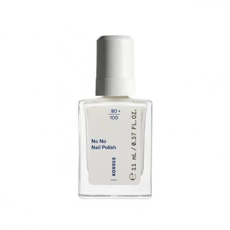 Korres No No Nail Polish 02 Milky White 11ml | Βερνίκι Νυχιών