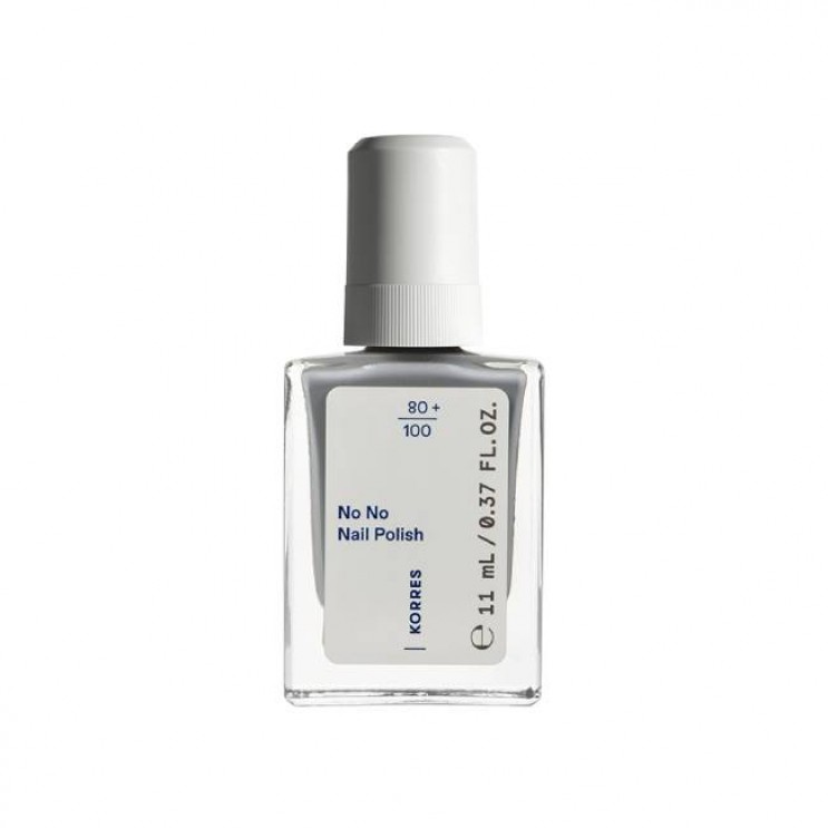 Korres No No Nail Polish 75 Foggy Blue 11ml | Βερνίκι Νυχιών 