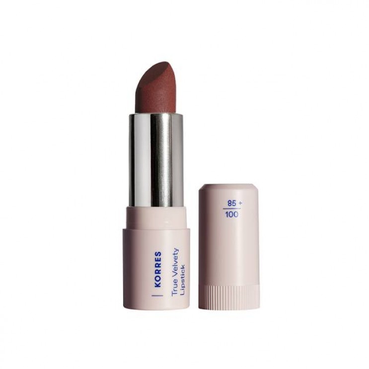 Korres True Velvety Lipstick 57 Terra Red 3g | Semi-Matte Κραγιόν