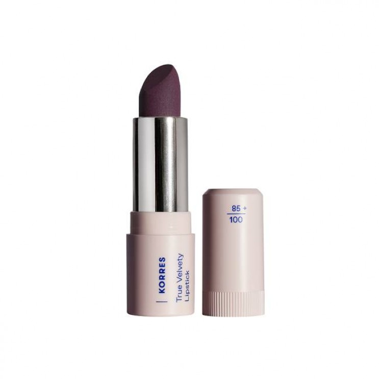 Korres True Velvety Lipstick 29 Deep Berry 3g | Semi-Matte Κραγιόν