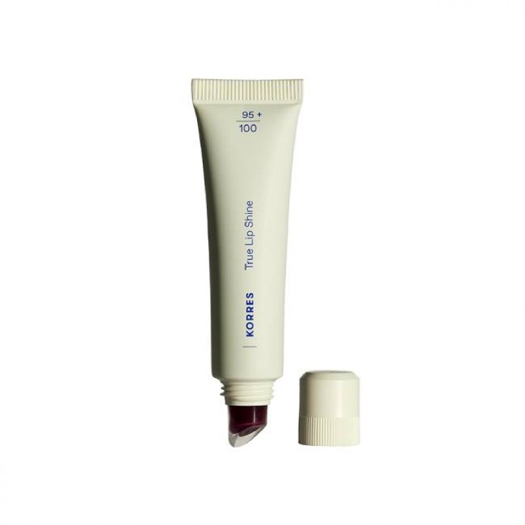 Korres True Lip Shine 27 Mulberry 10ml | Balmy Lip Shine με χρώμα για Λάμψη & Ενυδάτωση των Χειλιών
