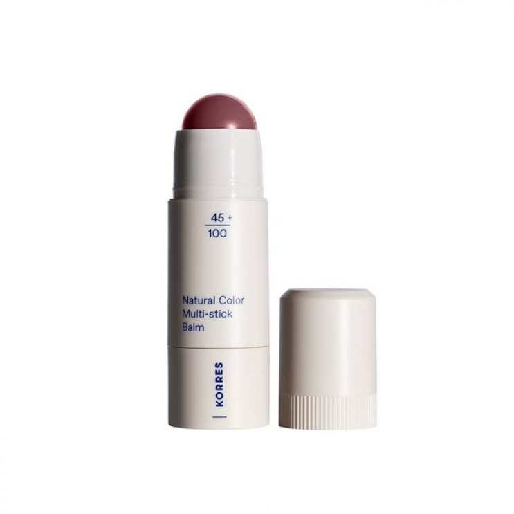 Korres Natural Color Multi-stick Balm 23 Vintage Rose 4.5gr | Multi Stick για Υγιές Χρώμα σε Ζυγωματικά και Χείλη