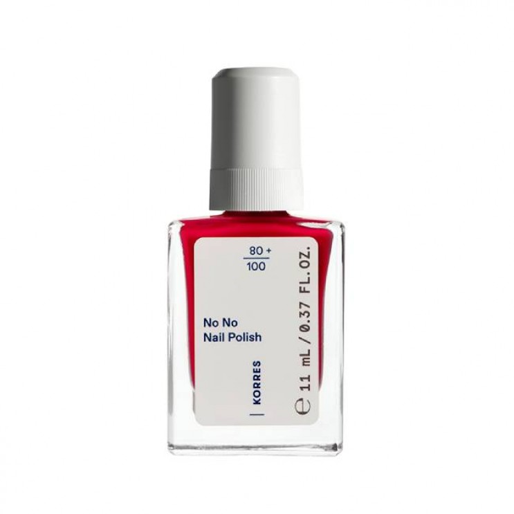 Korres No No Nail Polish 48 Coral Red 11ml| Βερνίκι Νυχιών 