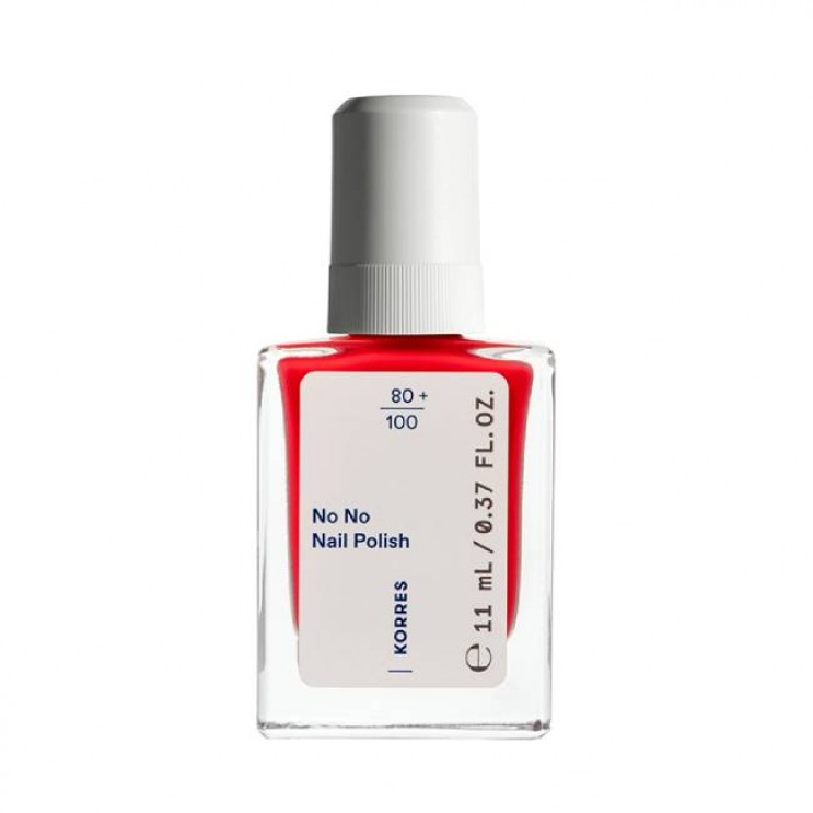 Korres No No Nail Polish 45 True Coral 11ml| Βερνίκι Νυχιών 