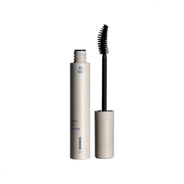 Korres Drama Curl Mascara 01 Black 13ml |  Μάσκαρα για Έντονο Όγκο, Χρώμα Μαύρο