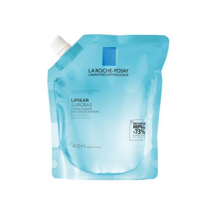 La Roche-Posay Lipikar Surgras Refill 400ml |  Καθαρισμός Σώματος για το Ξηρό Δέρμα - Ανταλλακτικό 