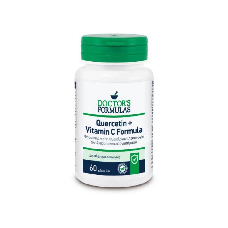 Doctor's Formulas Quercetin & Vitamin C Formula 60caps | Συμπλήρωμα Διατροφής για Ενίσχυση του Ανοσοποιητικού Συστήματος 