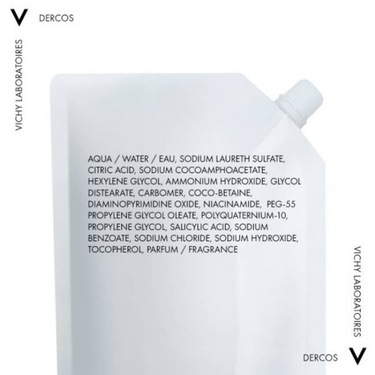 Vichy Dercos Energy+ Shampoo Refill 400ml | Δυναμωτικό Σαμπουάν κατά της Τριχόπτωσης, με Aminexil και Νιασιναμίδη σε Οικολογική Συσκευασία ΦΡΟΝΤΙΔΑ ΜΑΛΛΙΩΝ