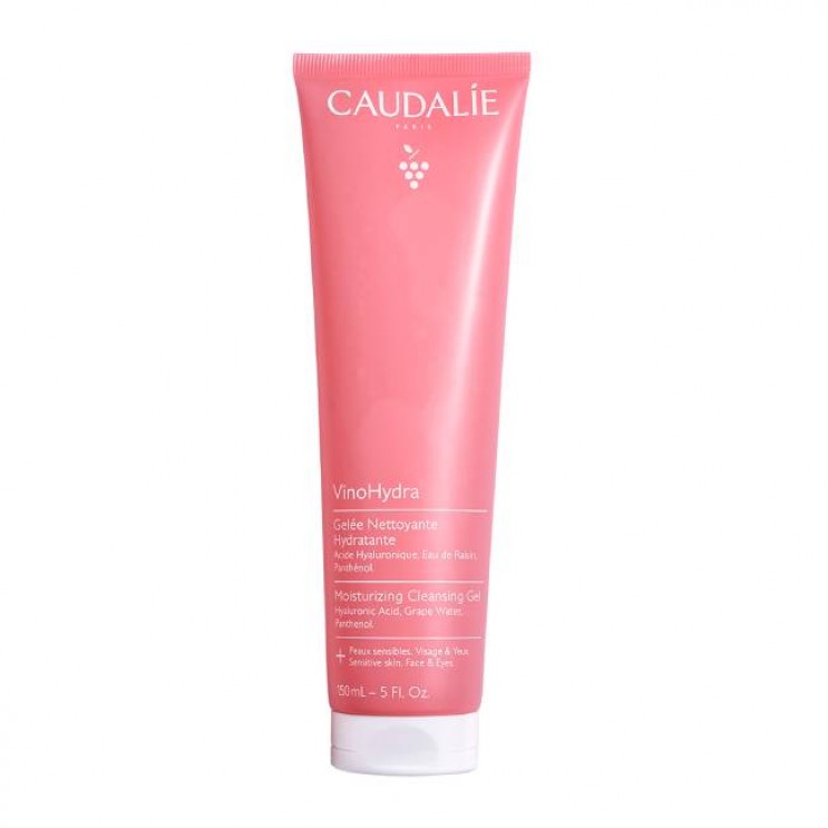 Caudalie Vinohydra Moisturizing Cleansing Gel 150ml | Τζελ Καθαρισμού και Ντεμακιγιάζ για Πρόσωπο και Μάτια 