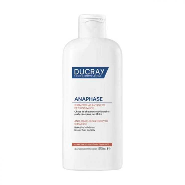 Ducray Anaphase+ Shampoo Antichute et Croissance 200ml | Δυναμωτικό Σαμπουάν κατά της Αντιδραστικής Τριχόπτωσης 