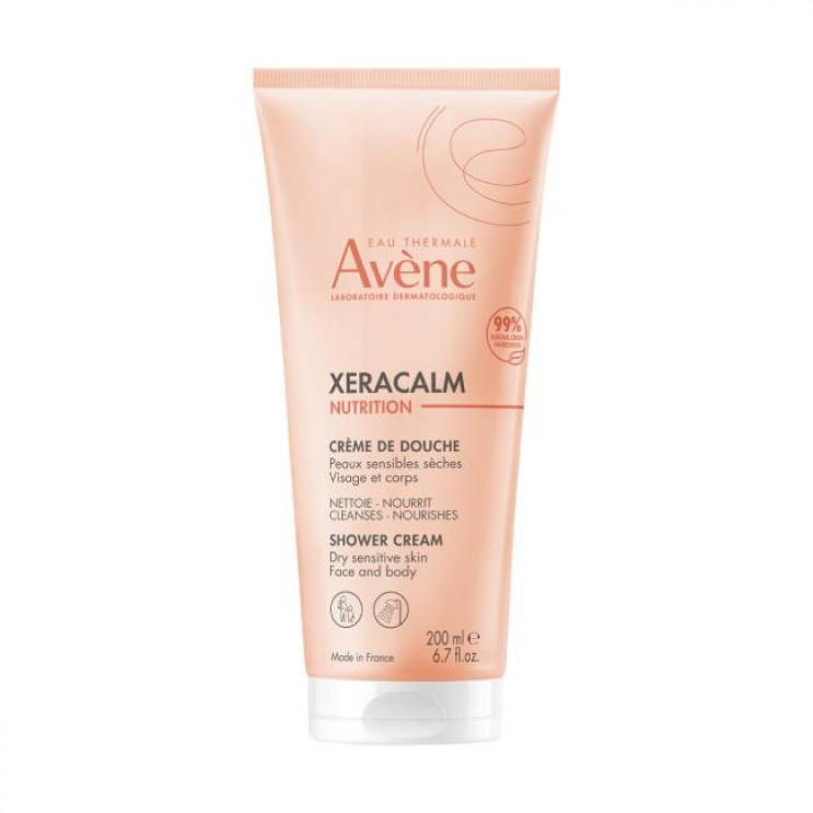 Avene Xeracalm Nutrition Creme De Douche 200ml | Κρεμοντούς Καθαρισμού & Ενυδάτωσης για Πρόσωπο & Σώμα