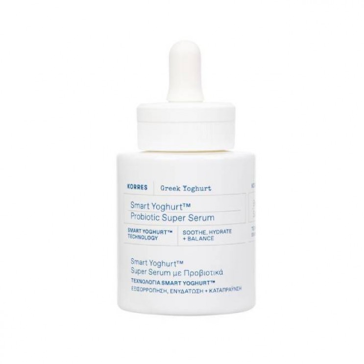 Korres Greek Yoghurt ,Smart Yoghurt™ Probiotic Super Serum 30ml | Ορός Προσώπου με Προβιοτικά 