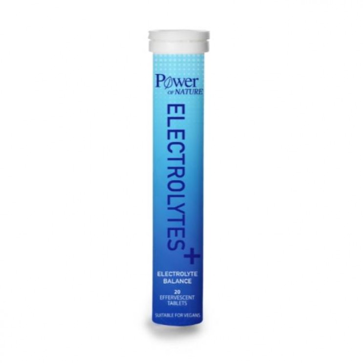 Power Health Electrolytes 20eff.tabs | Συμπλήρωμα Διατροφής με Ηλεκτρολύτες με Γλυκαντικά 