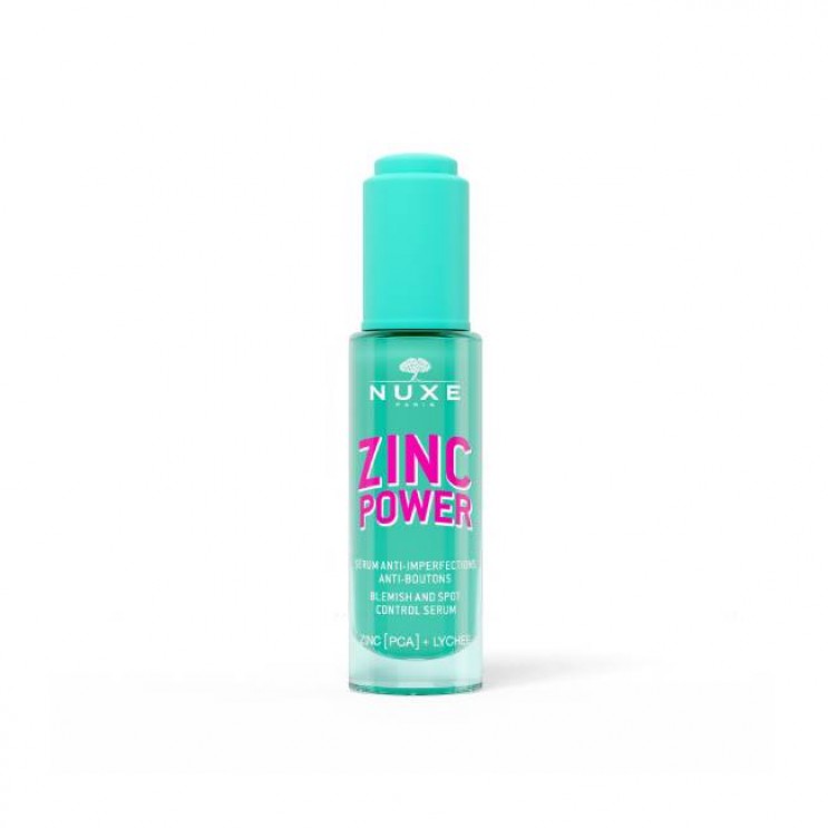 Nuxe Zinc Power Blemish and Spot Control Serum 30ml | Ορός Κατά των Ατελειών 