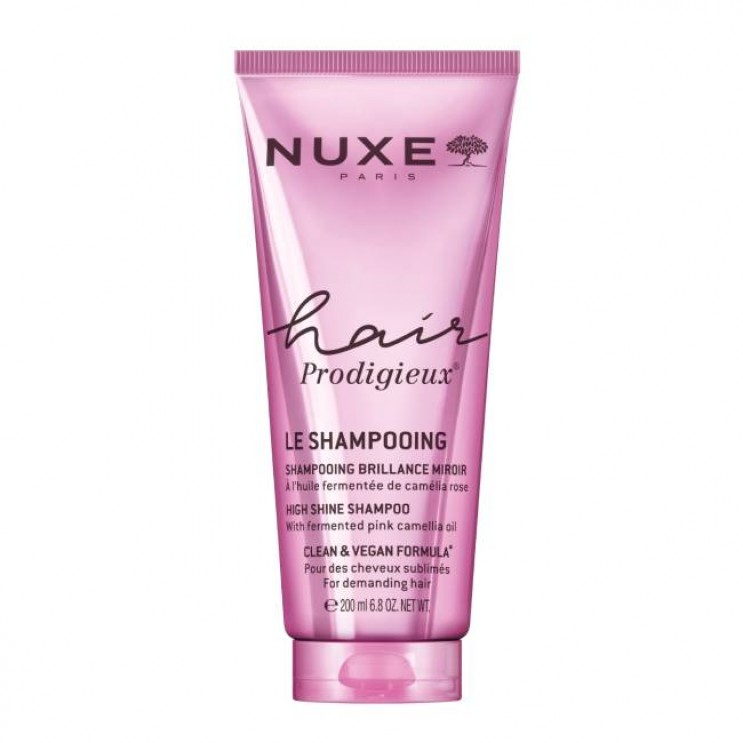 Nuxe Hair Prodigieux High Shine Shampoo 200ml | Σαμπουάν Λάμψης για Ταλαιπωρημένα Μαλλιά 