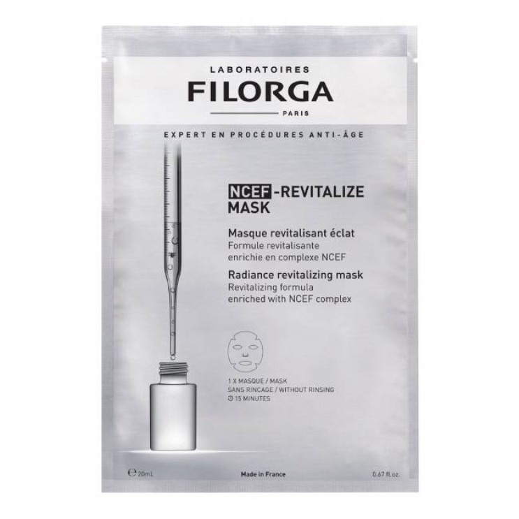Filorga NCEF - Revitalize Mask 20ml | Μάσκα μιας Χρήσης για Πολλαπλή Αναζωογόνηση & Λάμψη