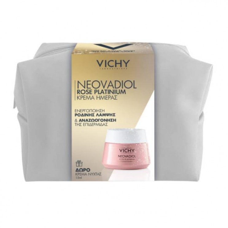 Vichy Neovadiol Rose Platinium, Κρέμα για Ώριμη και Θαμπή  Επιδερμίδα 50ml & Δώρο Magistral Κρέμα Νύχτας 15ml  ΦΡΟΝΤΙΔΑ ΠΡΟΣΩΠΟΥ