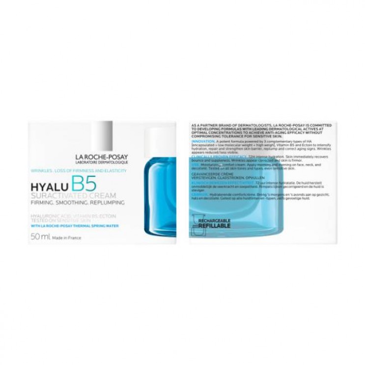 La Roche Posay Hyalu B5 Suractivated Cream 50ml | Αντιρυτιδική Κρέμα για Άμεση Σύσφιξη & Λείανση, Επανόρθωση & Αναπλήρωση