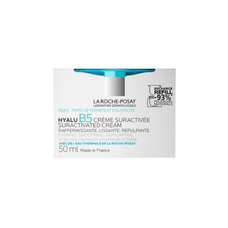 La Roche Posay Hyalu B5 Suractivated Cream Refill 50ml | Αντιρυτιδική Κρέμα για Άμεση Σύσφιξη & Λείανση, Επανόρθωση & Αναπλήρωση - Ανταλλακτικό 