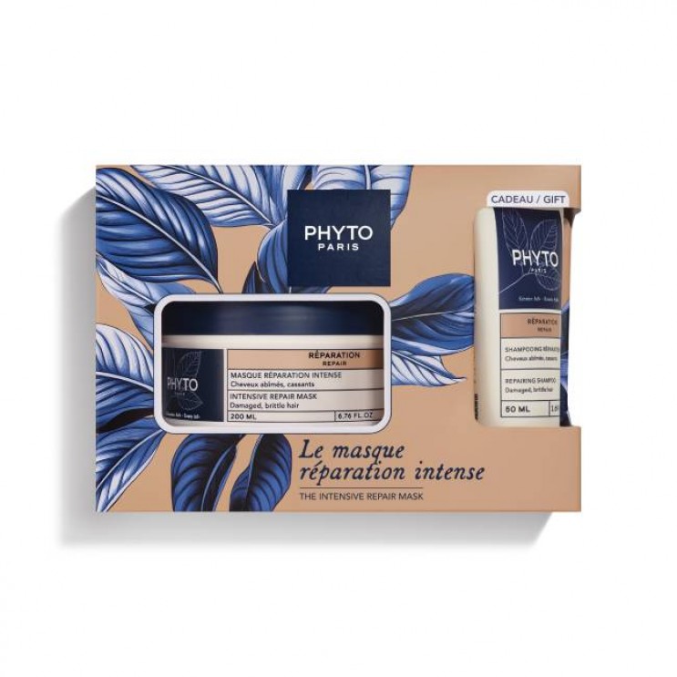 Phyto Phyto Reparation Masque  Μάσκα Μαλλιών Εντατικής Επανόρθωσης 200ml & Δώρο Reparation Shampoo Σαμπουάν για Επανόρθωση 50ml