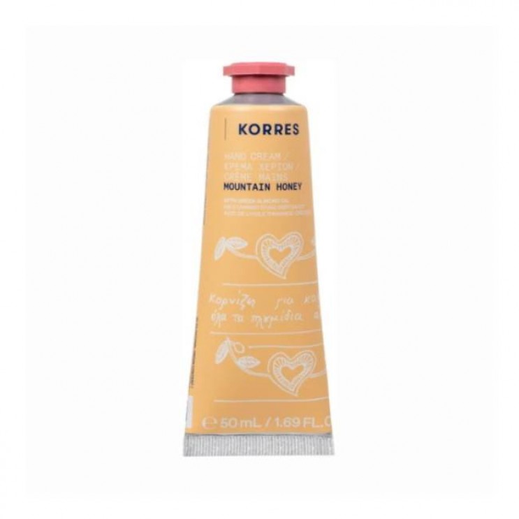 Korres Hand Cream Mountain Honey 50ml | Κρέμα Χεριών Μέλι του Βουνού 