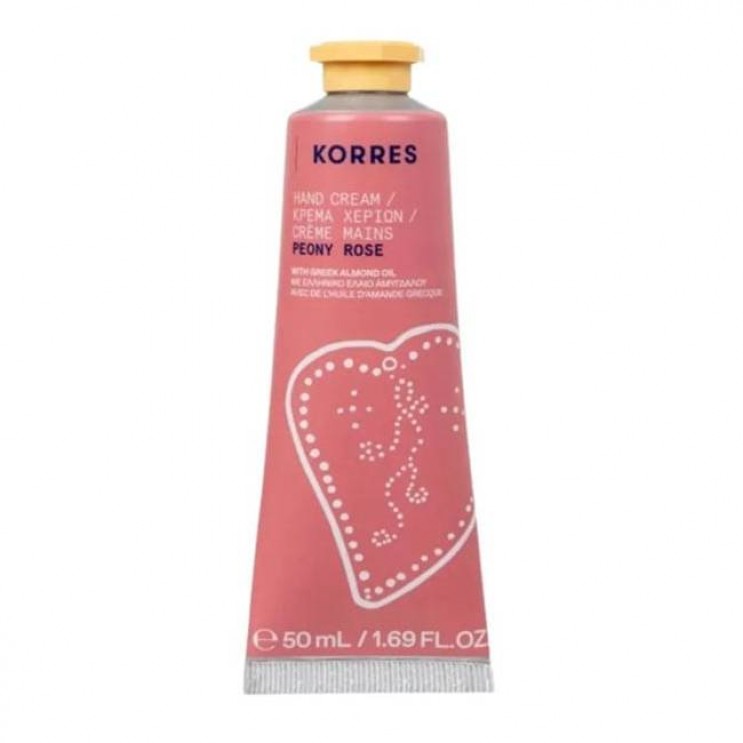 Korres Hand Cream Peony Rose 50ml | Κρέμα Χεριών Παιώνια Τριαντάφυλλο