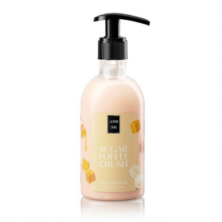 Lavish Care Sugar Toffee Crush Body Lotion 300ml | Ενυδατική Κρέμα Σώματος & Χεριών με Άρωμα Καραμέλα Βουτύρου