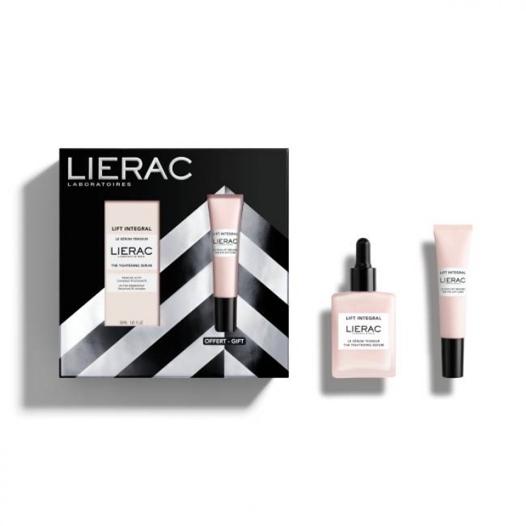 Lierac Lift Integral The Tightening Serum Συφιγκτικός Ορός Προσώπου 30ml & Δώρο Lift Integral The Eye Lift Care Ανορθωτική Κρέμα Ματιών 15ml