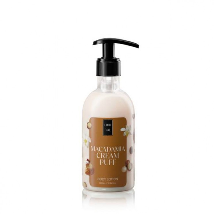 Lavish Care Macadamia Cream Puff Body Lotion 300ml | Ενυδατική Κρέμα Σώματος & Χεριών με Άρωμα Macadamia 