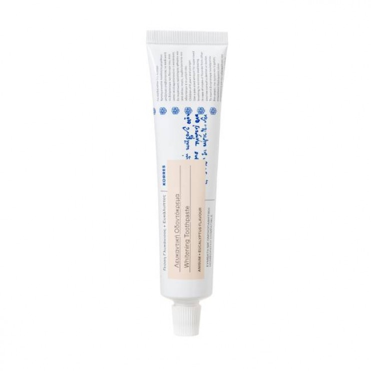 Korres Toothpaste Whitening 75ml | Λευκαντική Οδοντόκρεμα 