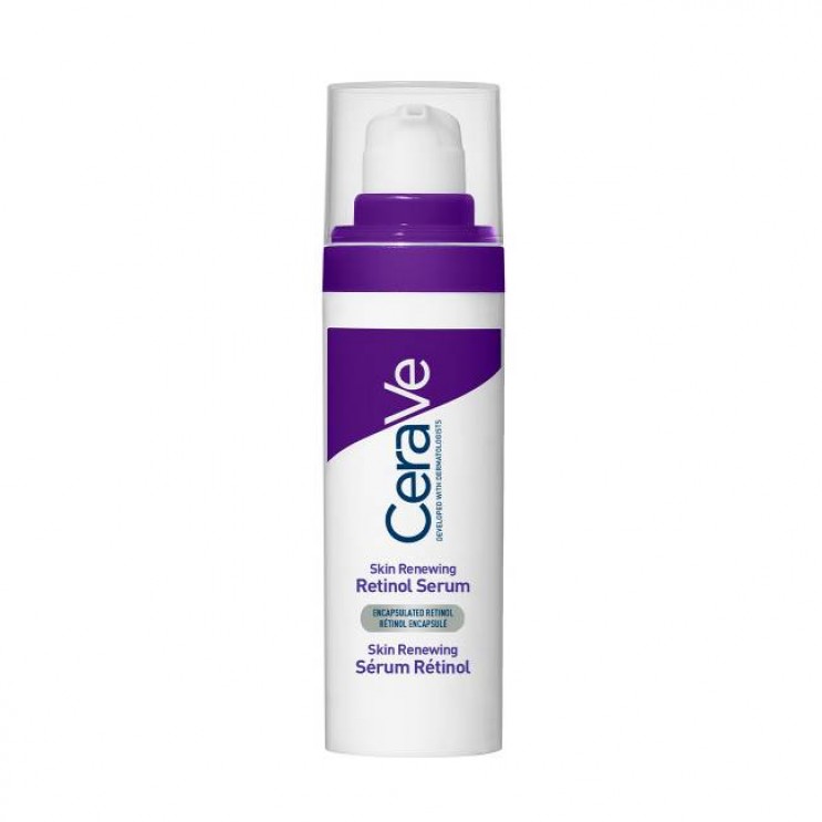 CeraVe Skin Renewing Retinol Serum 30ml |​ Ορός Προσώπου με Ενθυλακωμένη Ρετινόλη και 3 Απαραίτητα Ceramides
