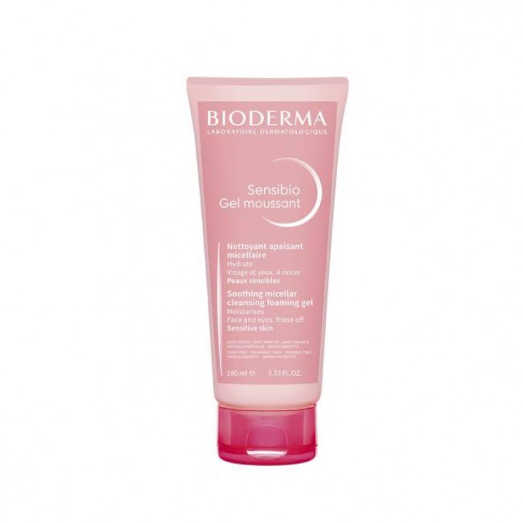 Bioderma Sensibio Gel Moussant 100ml | Ήπιο Gel Καθαρισμού για Ευαίσθητες Επιδερμίδες ΦΡΟΝΤΙΔΑ ΠΡΟΣΩΠΟΥ