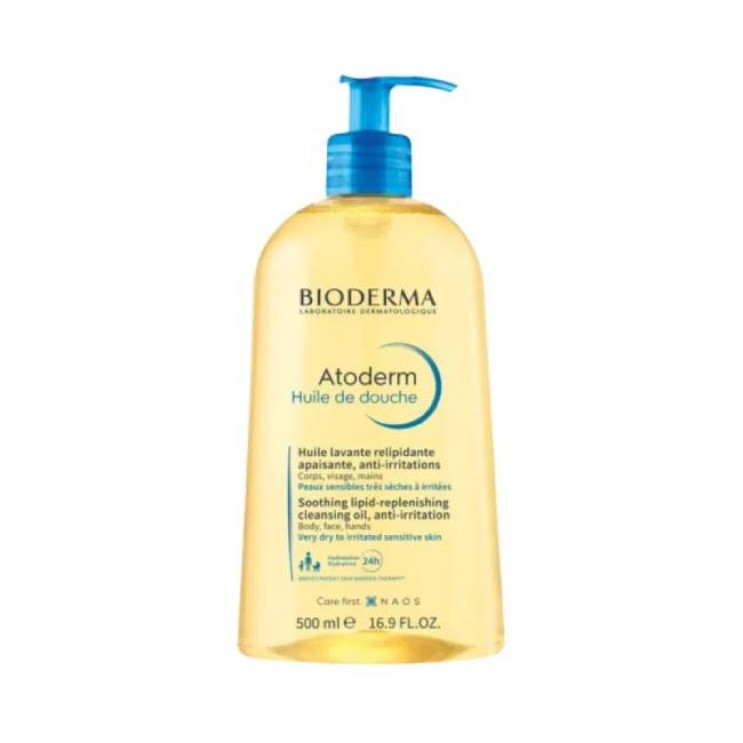 Bioderma Atoderm Huile de Douche 500ml | Λάδι Καθαρισμού για Ξηρό έως πολύ Ξηρό Δέρμα ΦΡΟΝΤΙΔΑ ΓΙΑ ΤΟ ΣΩΜΑ