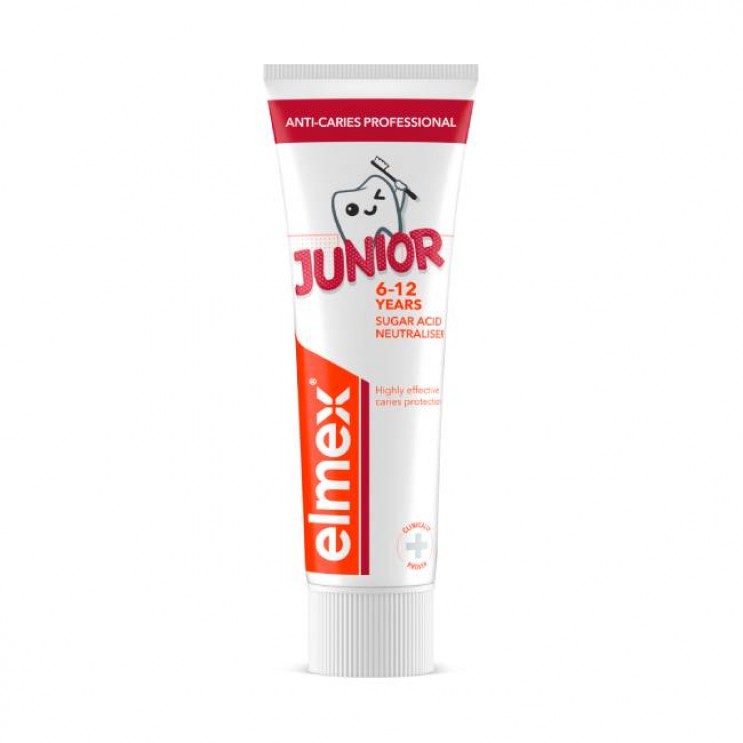 Elmex Anti-Caries Professional Junior Toothpaste 75ml | Παιδική Οδοντόκρεμα για 6-12 Ετών