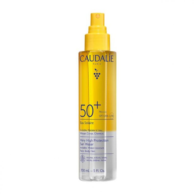 Caudalie Suncare Very High Protection Sun Water SPF50+ 150ml | Διφασικό Αντηλιακό Λάδι για  Πρόσωπο  ,Σώμα &  Μαλλιά