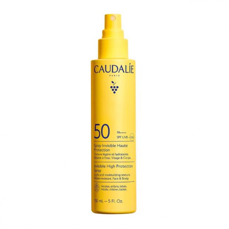 Caudalie Suncare Invisible High Protection Spray SPF50 150ml | Αντηλιακό Σπρέι Προσώπου & Σώματος 