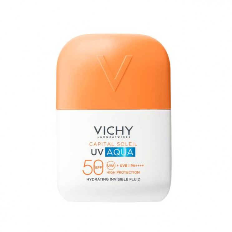 Vichy Capital Soleil UV-AQUA SPF50 50ml | Λεπτόρρευστο Ενυδατικό Αντηλιακό Προσώπου