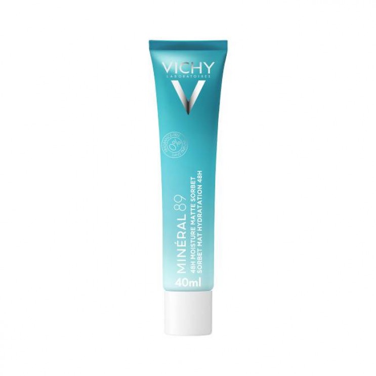 Vichy Mineral 89 Sorbet Mat Hydratation 48h 40ml | Κρέμα - Gel Ενυδάτωσης 48ωρη για τη Λιπαρή Επιδερμίδα