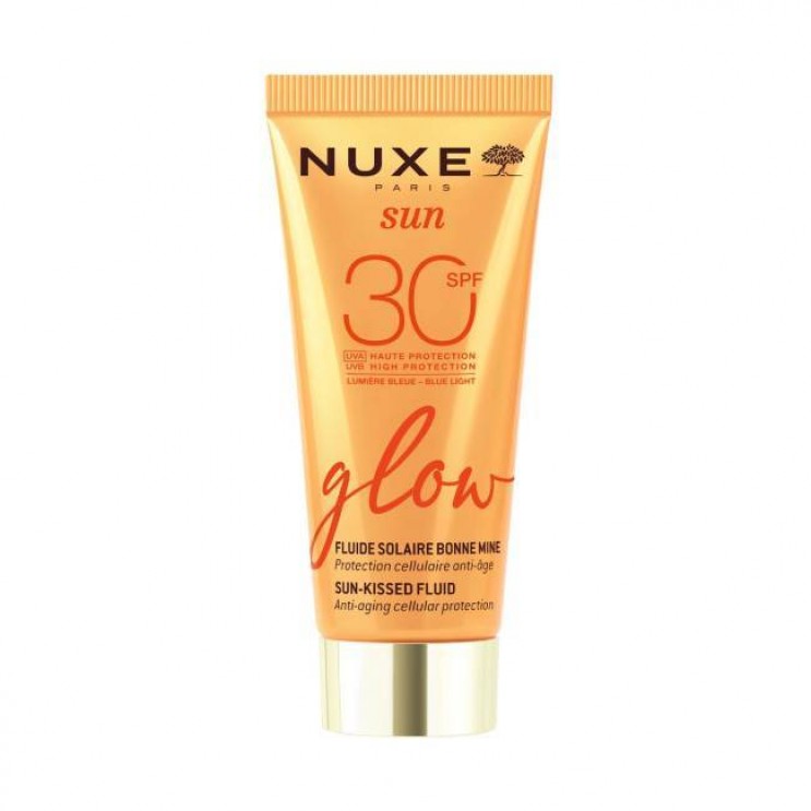 Nuxe Sun Glow Cream SPF30, 40ml | Αντηλιακή Κρέμα Προσώπου Υψηλής Προστασίας με Χρώμα